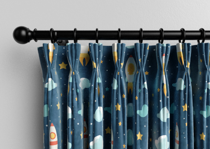 Blast Off, Spacebound - Made to Measure Curtains - Image 11